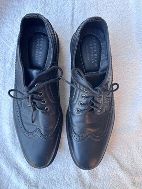 Perry Ellis Portfolio Men’s Lace Black Dress Shoes